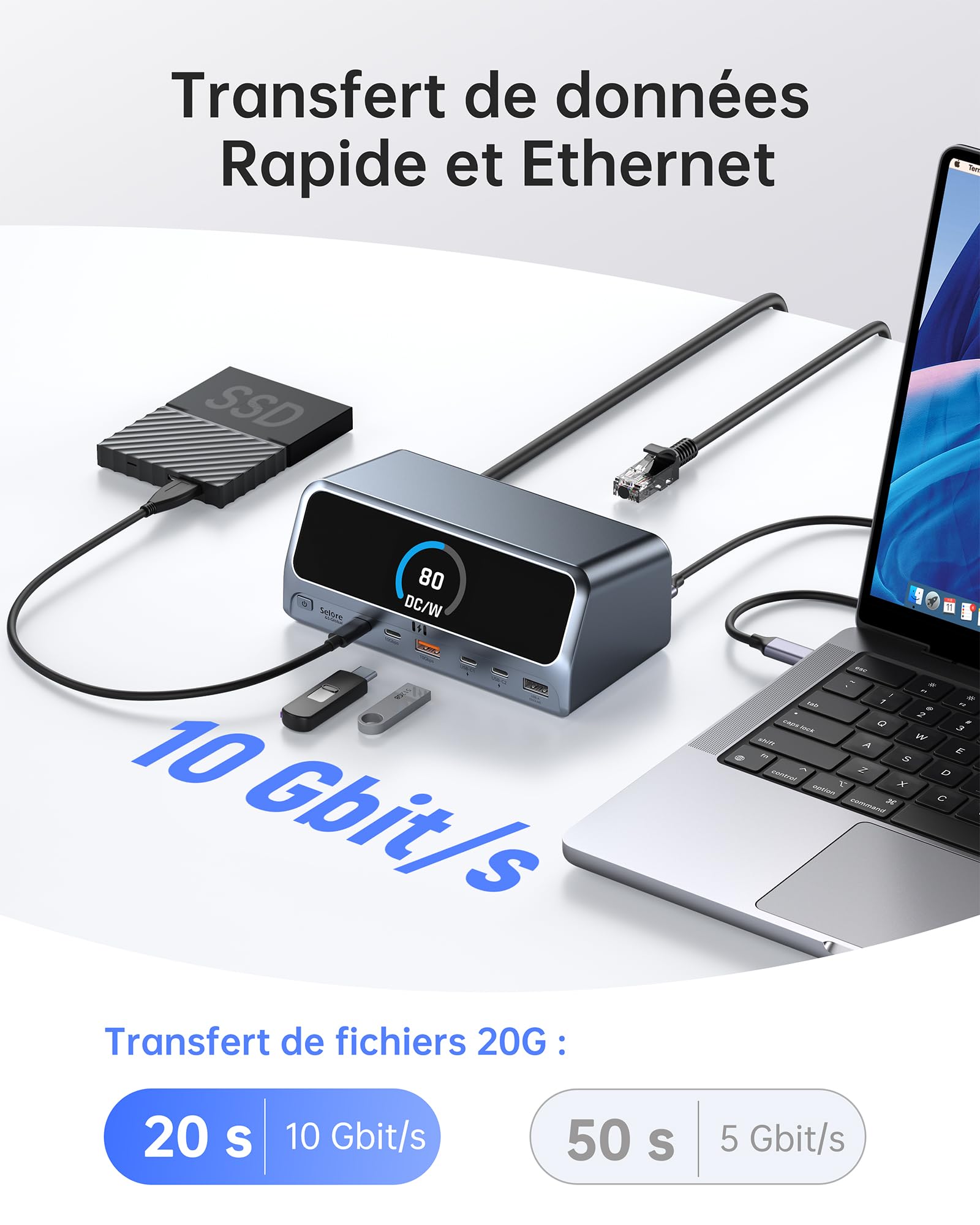 Selore&S-Global Stacja dokująca USB C
