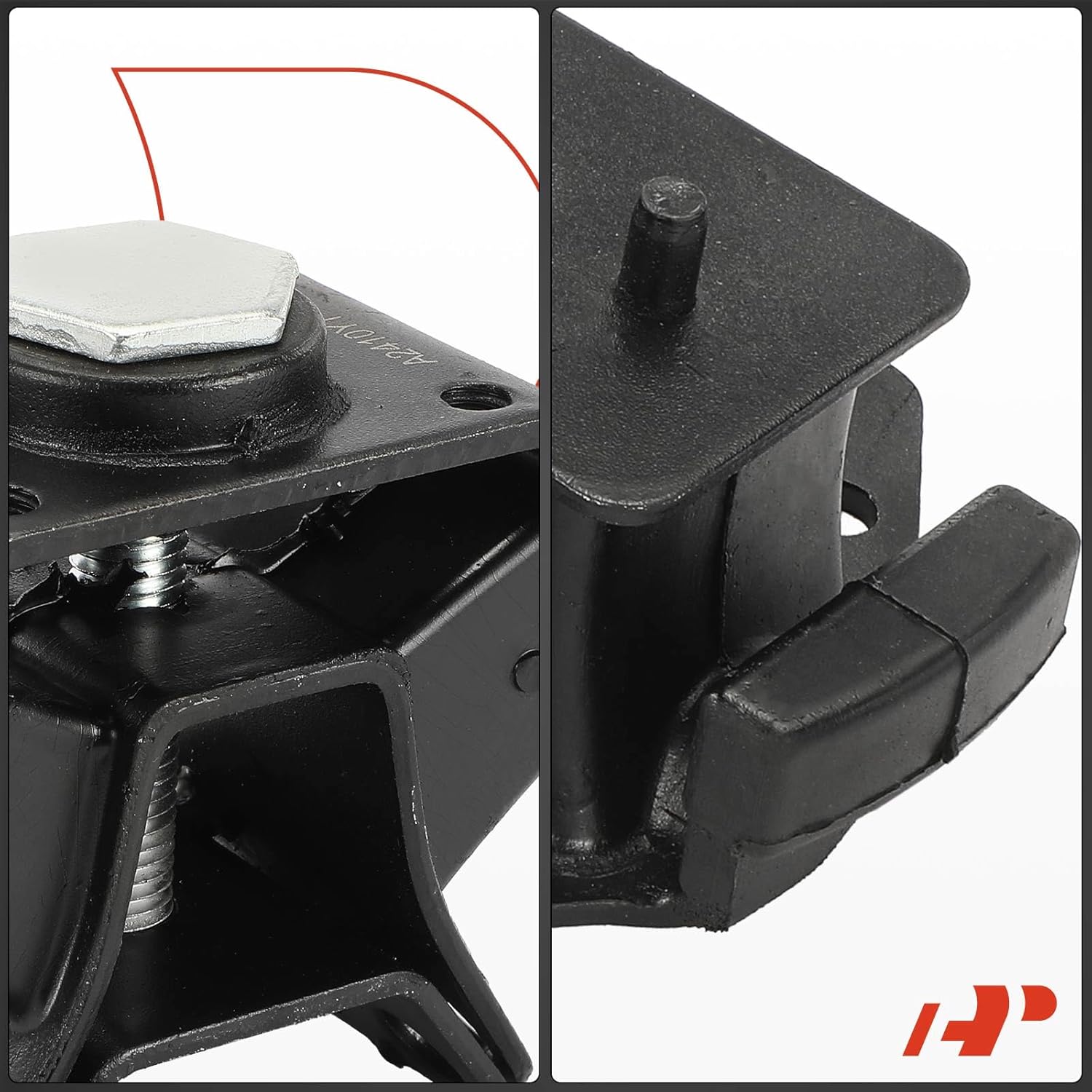 A-Premium 3PCS Engine Motor Mount and Transmission Mount Kit Compatible with Toyota Tacoma 1995-2004 RWD 2.4L 2.7L, T100 1994-1998 2.7L