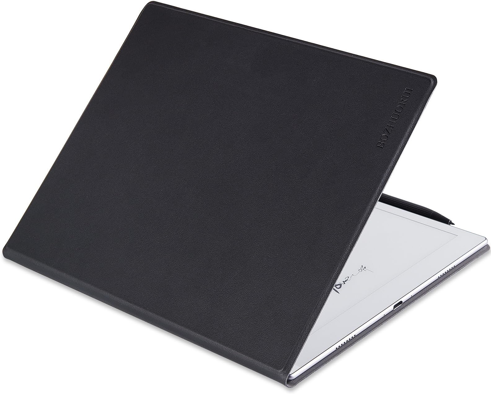 BOZHUORUI Magnetic Case for Onyx Boox Go 10.3/Boox Tablet Go 10.3 Lumi (1th/2th Gen,2024/2026 Released),with Auto Sleep/Wake,Slim & Lightweight,PU Leather Protective Cover,Black