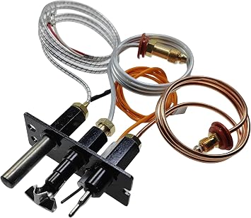 485-510A / 4021-736/2103-010 Pilot Assembly Replacement Fireplace | 485-510A, 4021-736, 2103-010,Heat N Glo, Heatilator, Direct Vent Fireplace,Natural GasNG Pilot Assembly