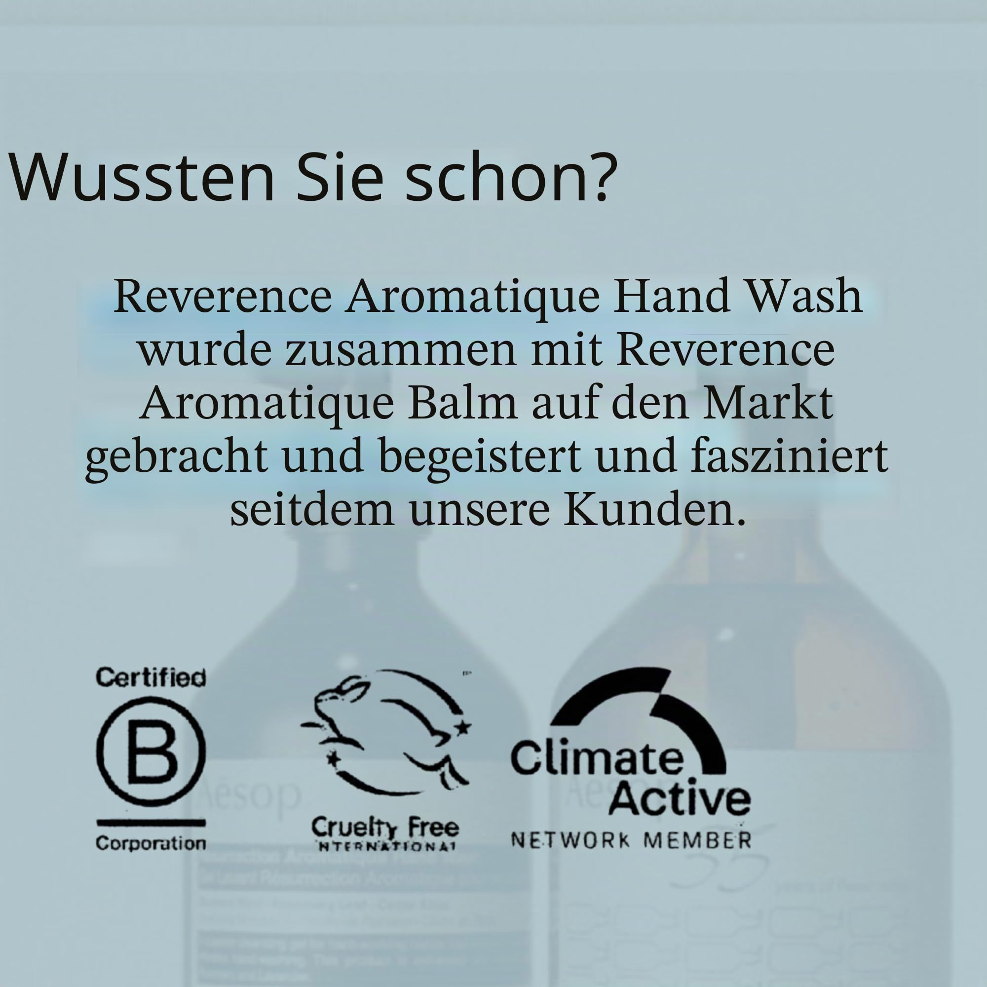 Aesop Reverence Aromatique Hand Wash, 500 ml