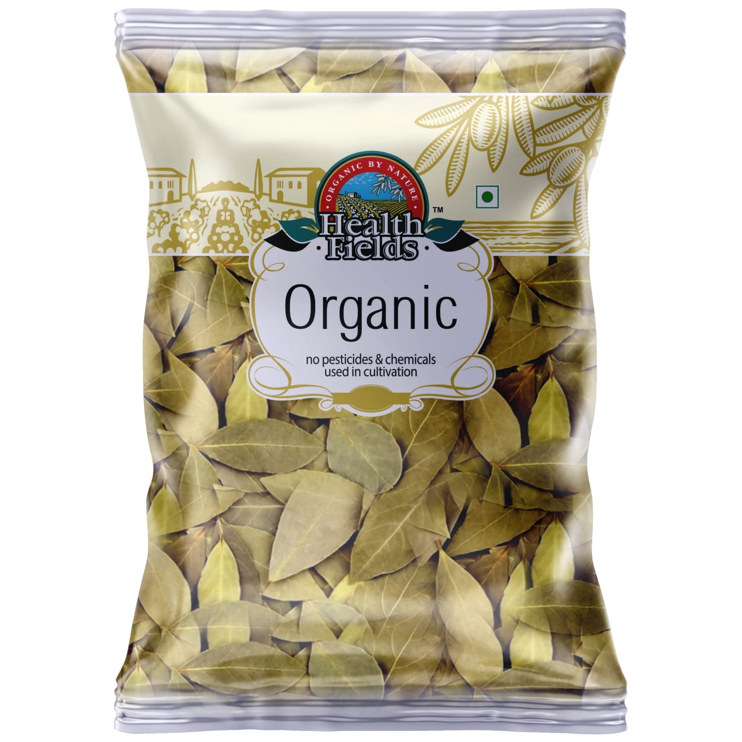 Health Fields Organic Whole Bay Leaf Aromatic Tej Patta – Indian Origin, Hand Slected, 100 GramUSDA Organic