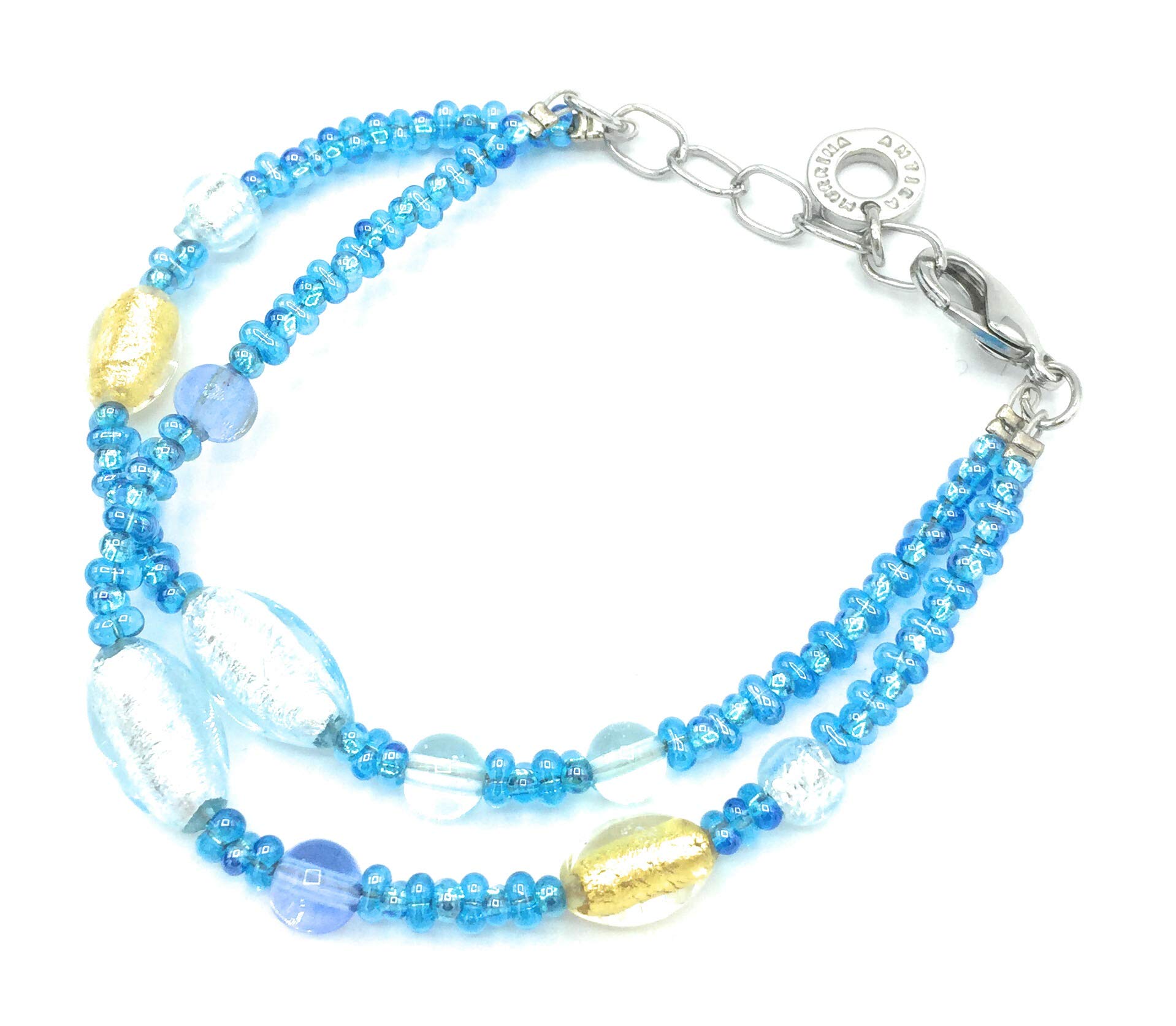 Antica MurrinaVENEZIANA Woman Bracelet Murano Glass Made in Italy, Glass