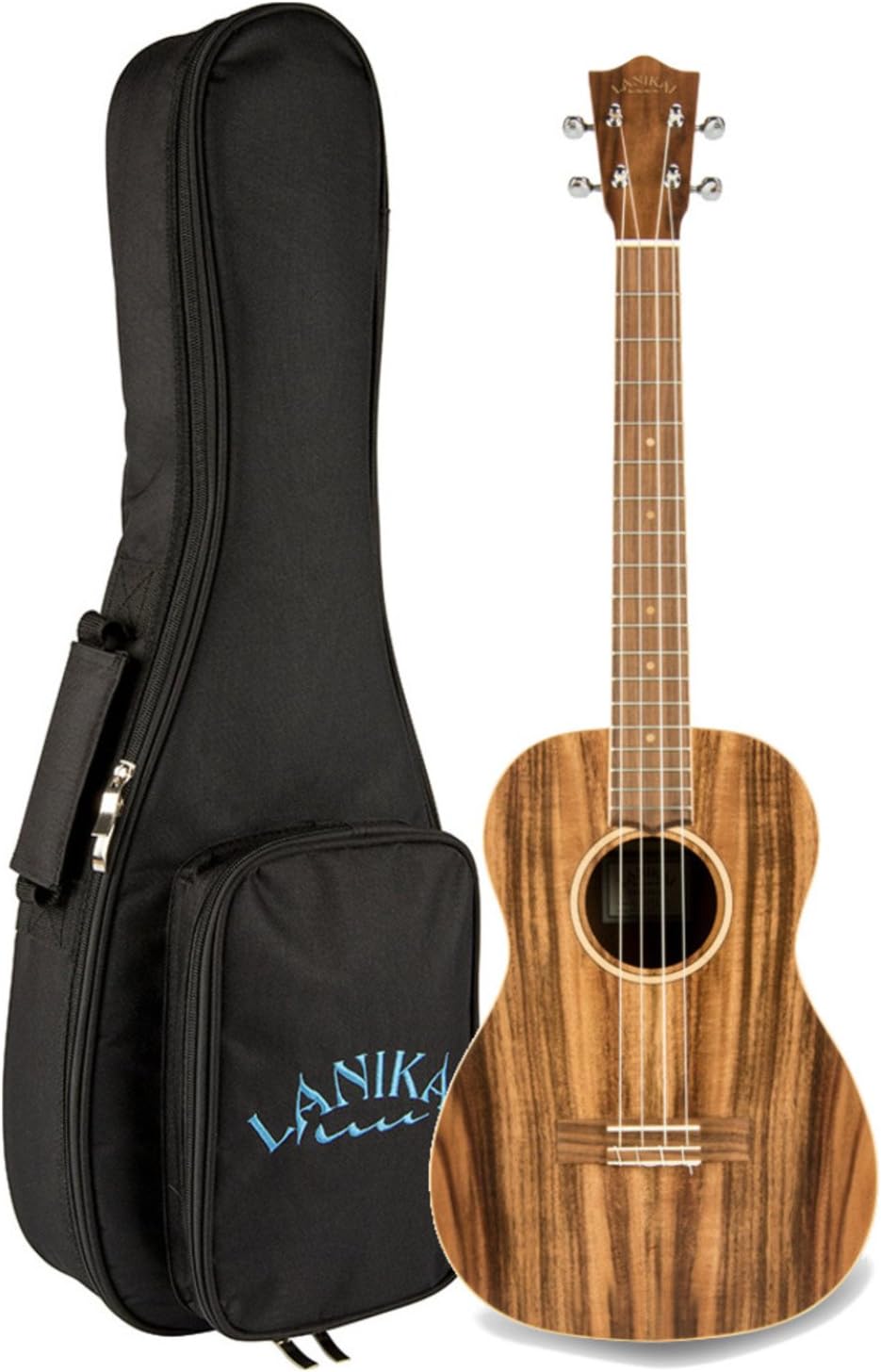 Lanikai, 4-String Ukulele, Chrome (ACSTB)