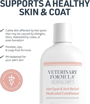 Veterinary Formula Clinical Care Hot Spot & Itch Relief Conditioner, 16 oz