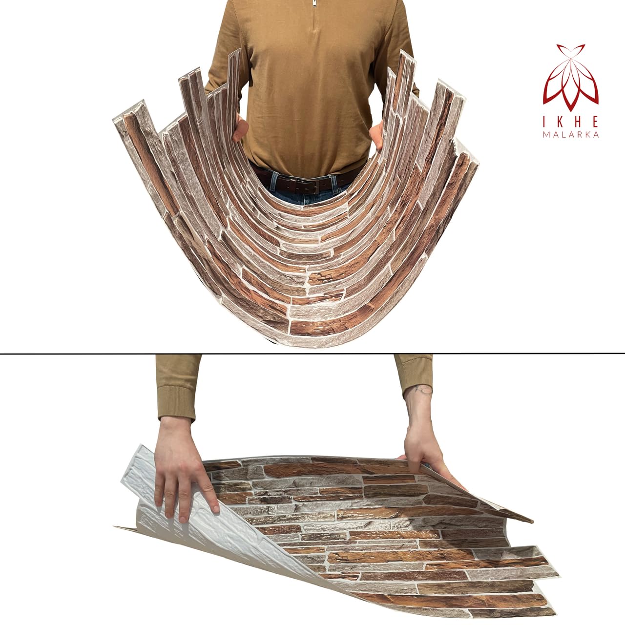 CPVC09 - Paneles de PVC 3D (12 m², aspecto de piedra, 28 unidades, revestimiento de pared, techo, revestimiento de PVC, imitación de azulejos, 90 x 48 cm)