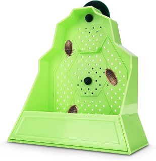 ECKPO Wall-Mounted Reptile Feeding Bowl - Anti-Escape Lizard Gecko Frog Feeder, Stimulates Hunting in Terrariums (Small)