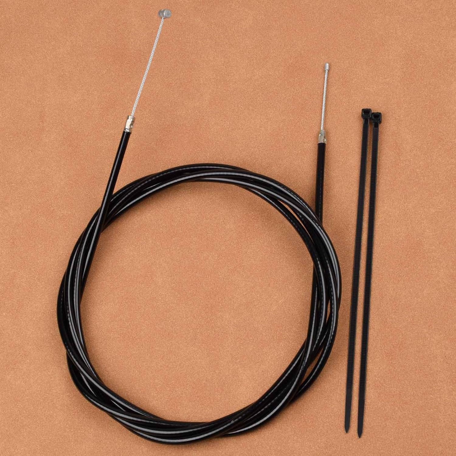 100" Universal Throttle Cable for 269 Rotary Go Kart Cart Mini Bike Minibike 100" Throttle Cable for 196cc 5.5hp MB200 200cc 6.5hp Pit Bike