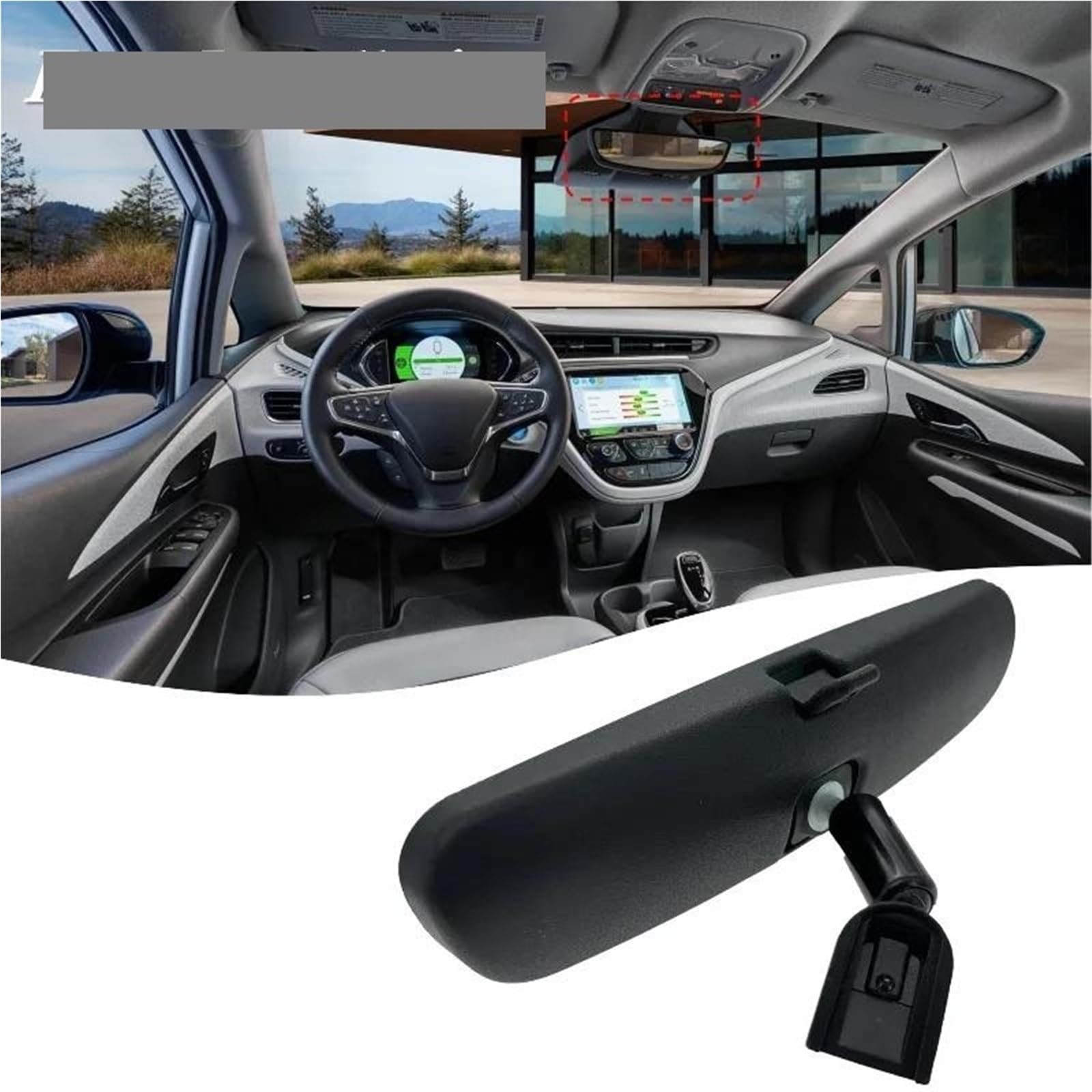 Rétroviseur intérieur Rétroviseur Intérieur Voiture Pour Blazer Pour Boulon Pour Cruze Pour Impala 13503045 13585947 Miroir intérieur Voitures