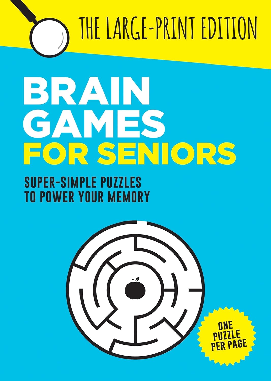 Brain Games for Seniors – Puzzle Book for Cognitive Stimulation