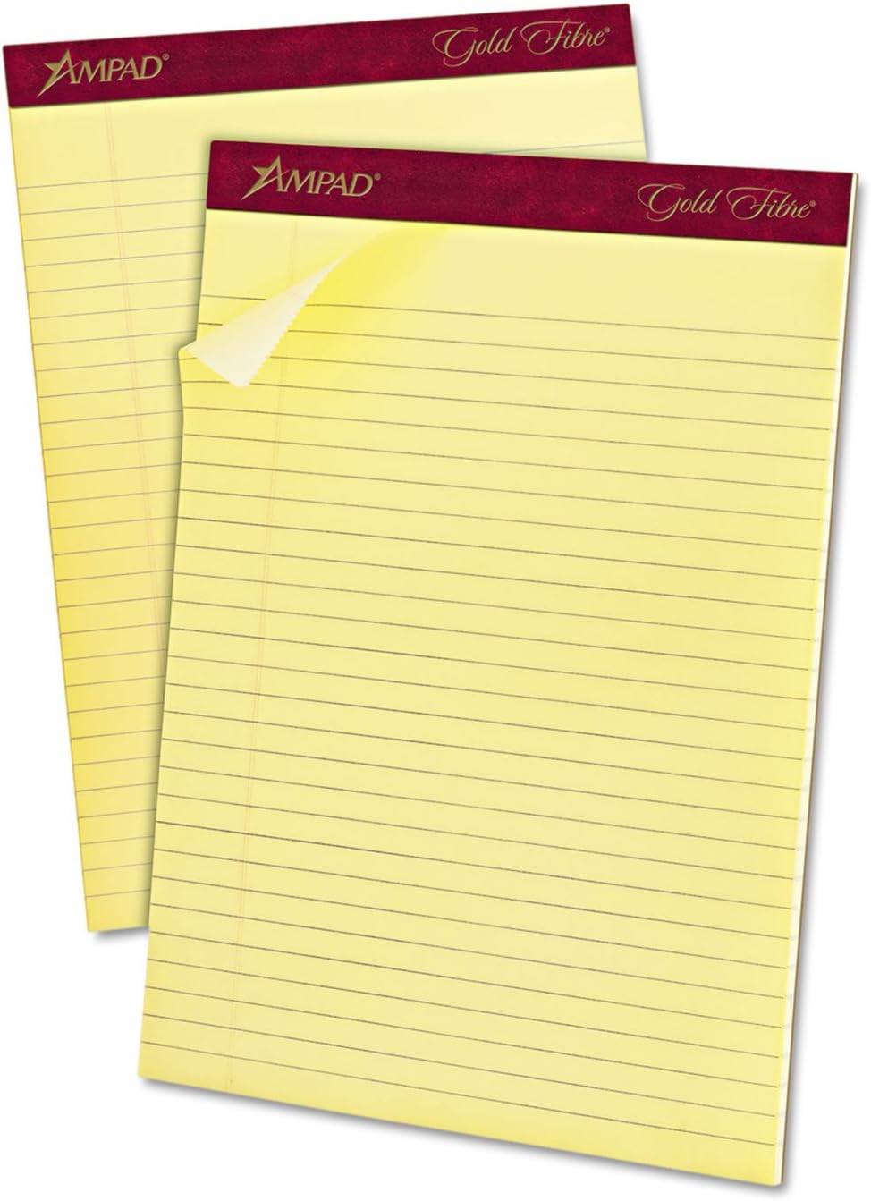 Ampad Gold Fibre 16lb. Watermarked Writing Pads Legal