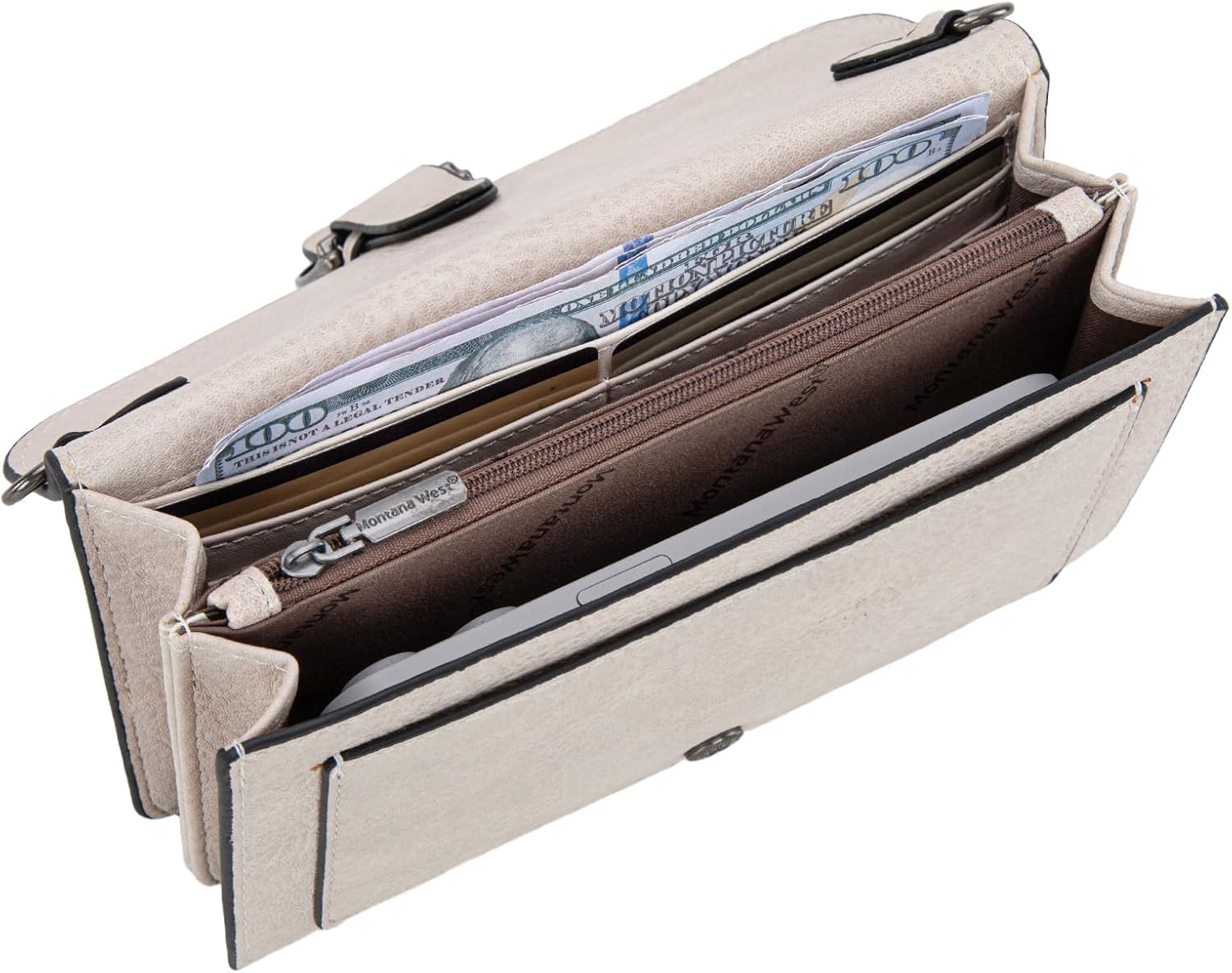 Montana West Small Crossbody Purse with Chain Strap Western Designer Clutch and Handbags for Women - Image 6