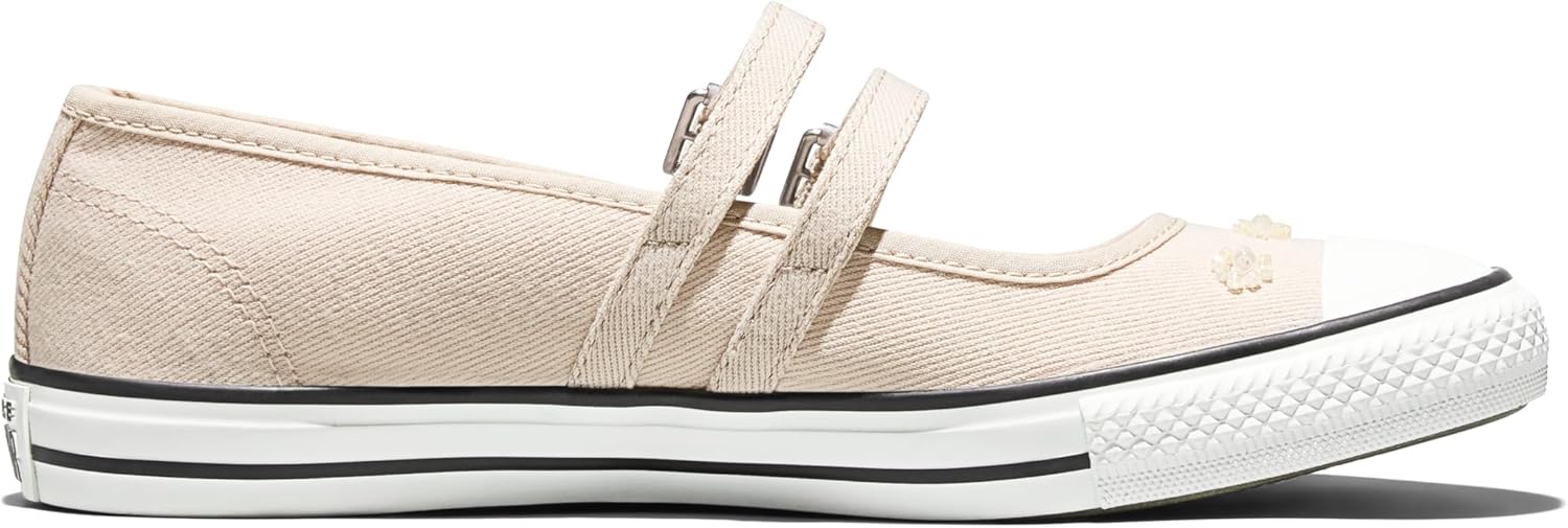 Converse Women's Chuck Taylor All Star Dainty Mary Jane Beads Low Top Sneaker