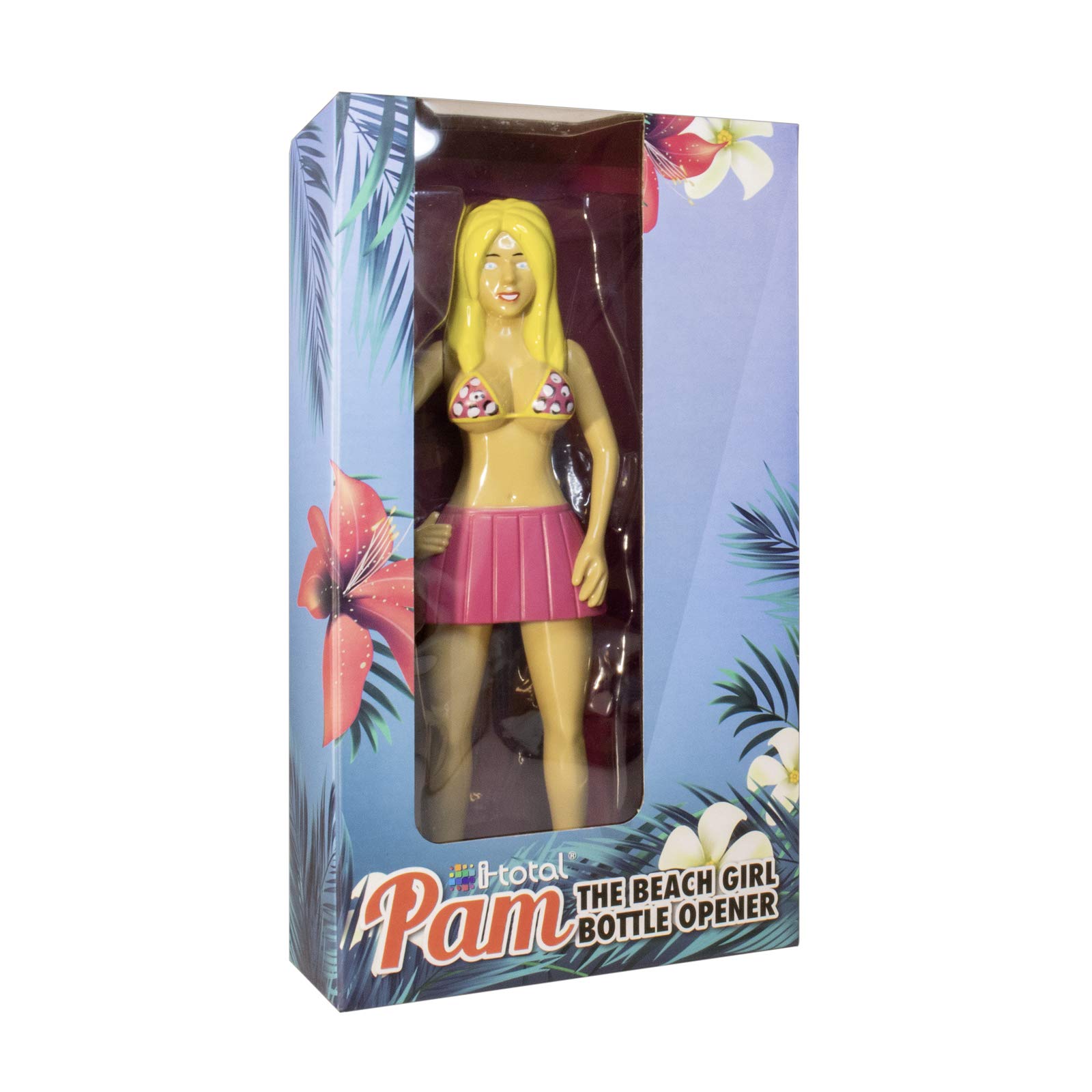 Ouvre-bouteille Drôle En Plastique - Modèle Femme Blonde - 20 Cm - Cadeau Humour Pour Fêtes