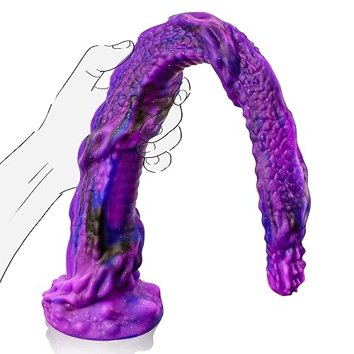 Monster Dildo Dragon Horse Cock Dildo, 19.6" Super Long Dildos for Deep G Spot Anal Prostate Stimulation, XL Huge Massive Anal Sex Toys with Suction Cup, Silicone Adult Toys for Men Gay Women Couple