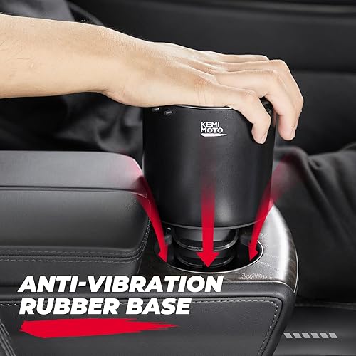 Miniatura 5 de KEMIMOTO Expansor universal de portavasos – Se adapta a botellas Hydro Flask, Yeti, de 18-40 onzas, 3.0 a 3.8 pulgadas de diámetro, apto para