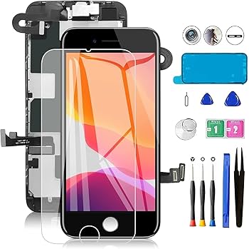 Amazon.com: for iPhone 8 Screen Replacement Black Full