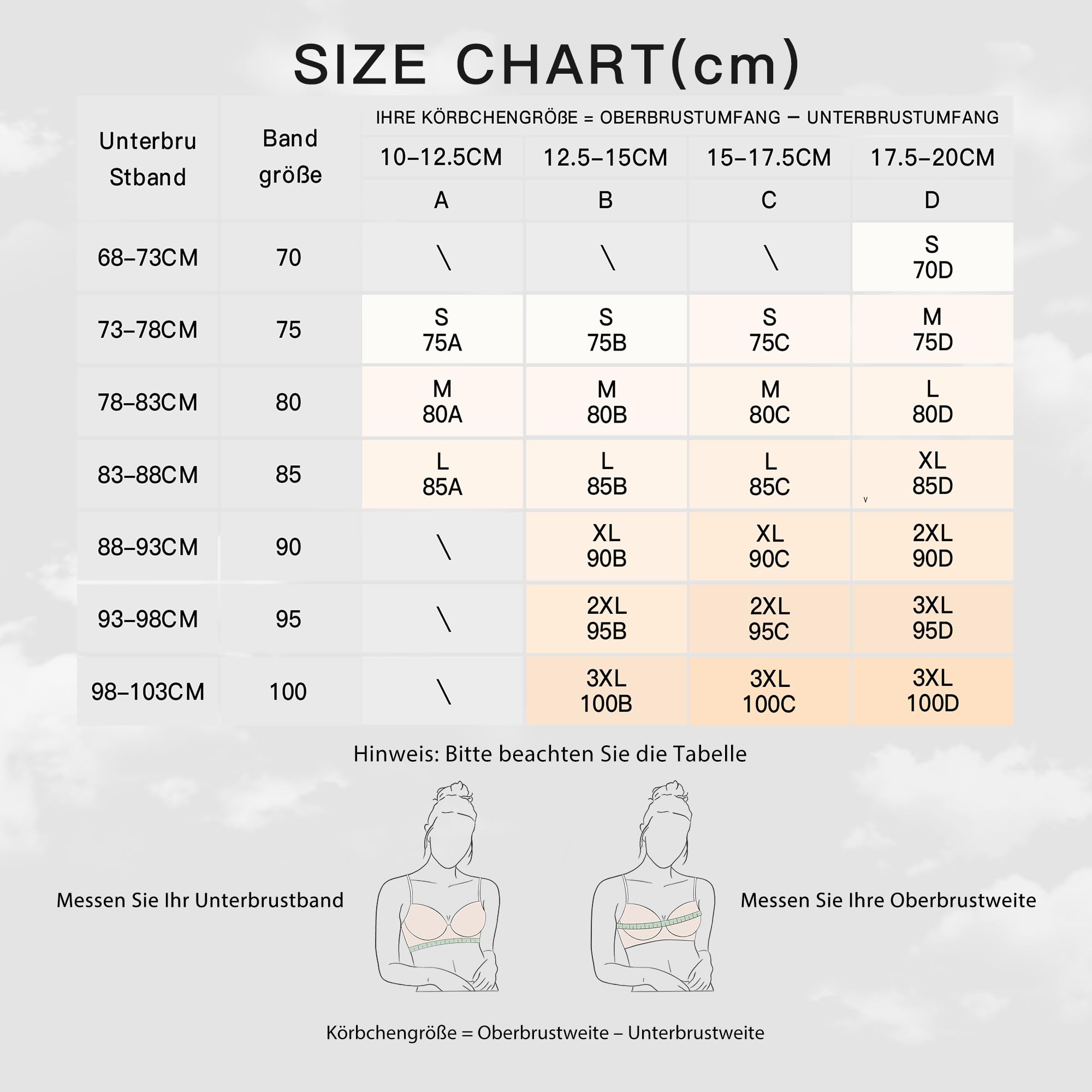 DEANGELMON BH Damen ohne Bügel Starker Halt Seamless Bügelloser BHS Bequem Komfort Push up Jelly BH Nahtloser Tshirt Bra