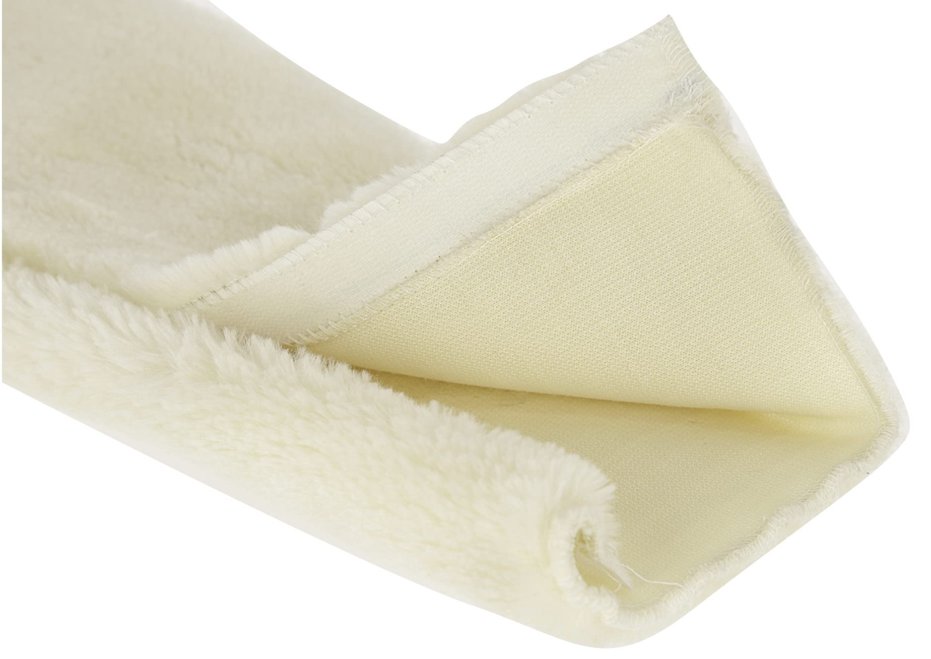 Kerbl Covalliero Saddle Girth Protector, Natural Faux Fur - Image 4