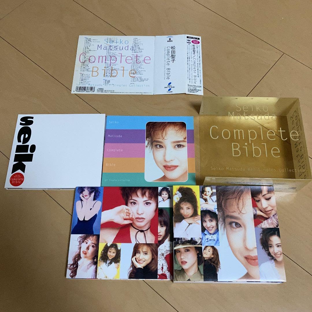 完全生産限定盤】 松田聖子 Complete Bible (8枚組) 【公式通販】