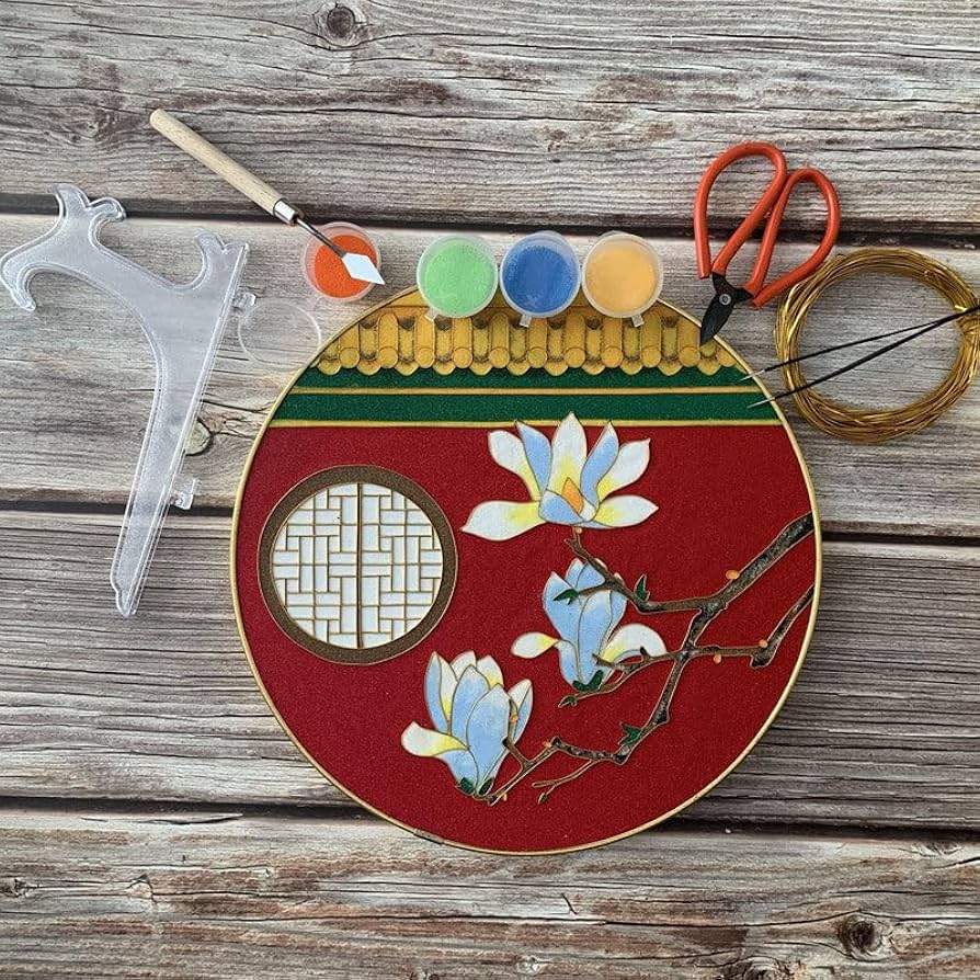 Amazon | DIY フィリグリー 七宝焼き エナメルペイント 数字