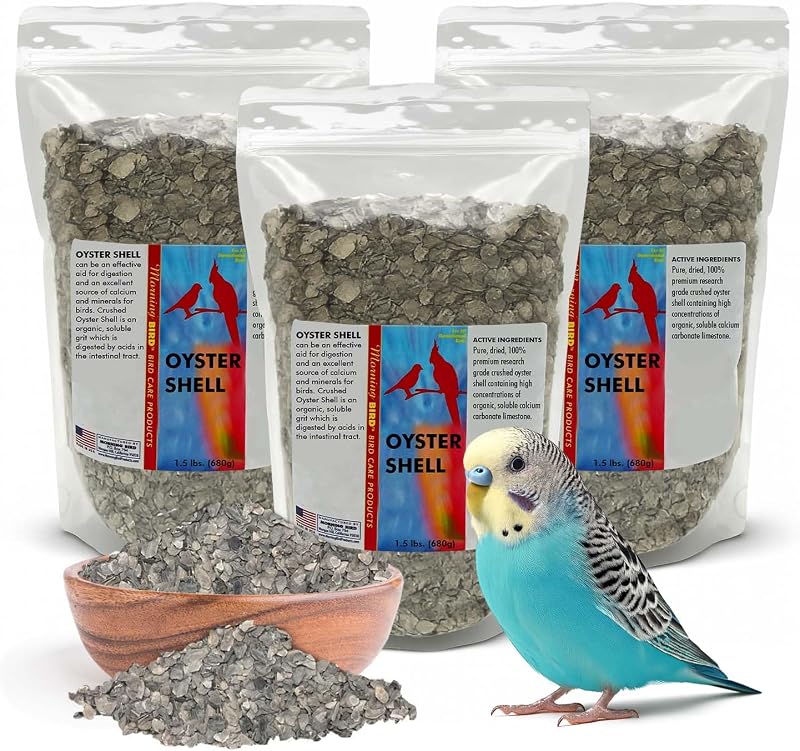 Suplemento de Casca de Ostra para Aves Morning Bird com Cálcio Natural 2,04 kg