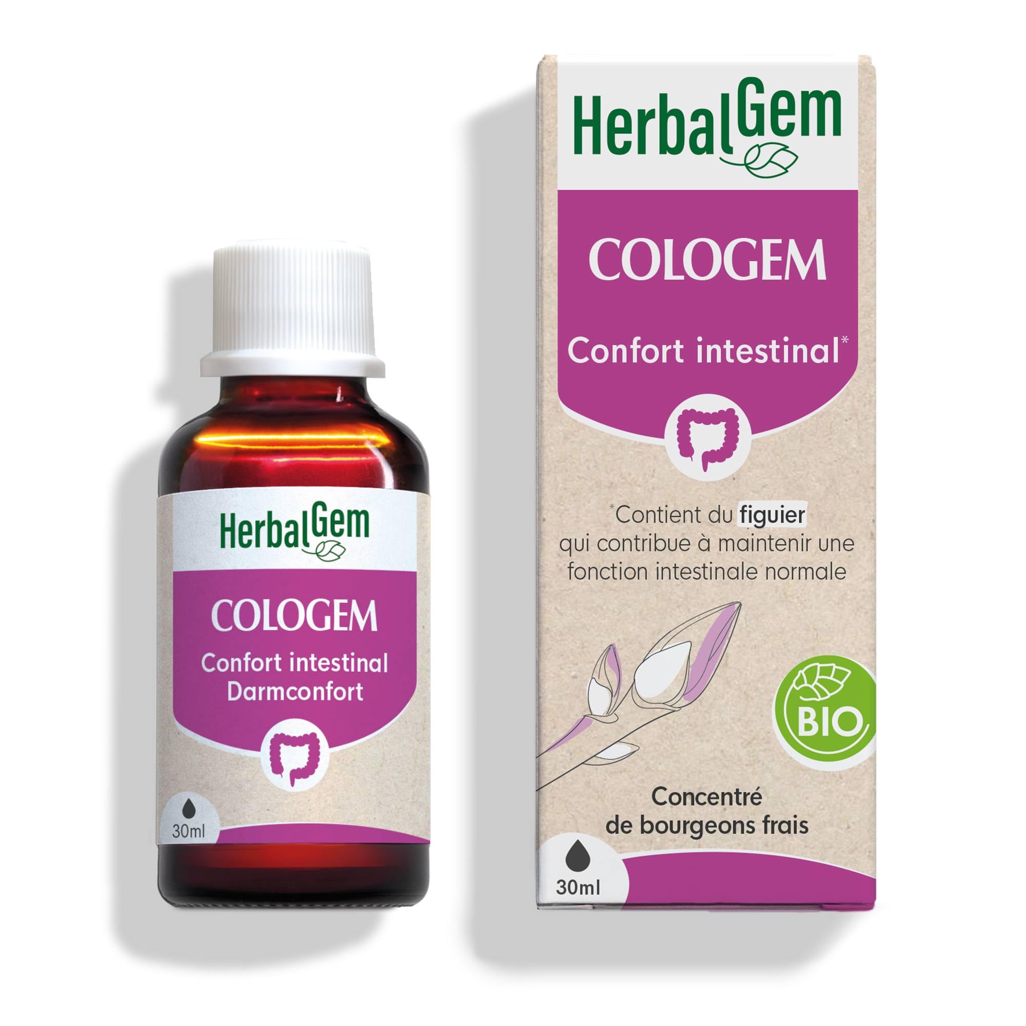 HerbalGem Cologem Bio Complexe Confort Intestinal 30 ml