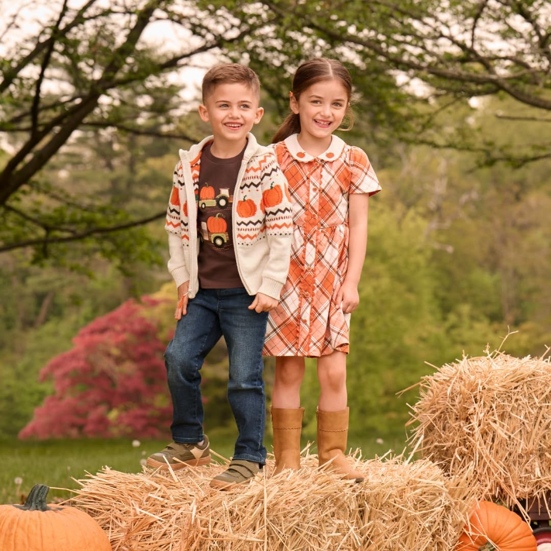 Gymboree Boys and Toddler Long Sleeve Zip Up Hoodie Sweatshirt - Image 2