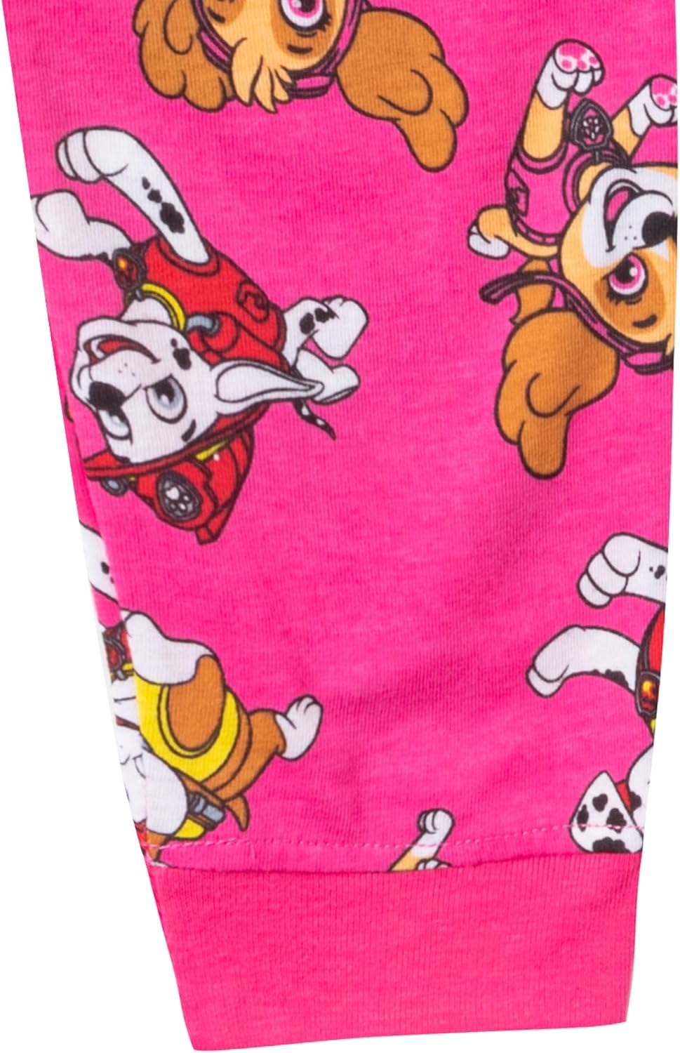 Nickelodeon Paw Patrol Girls Long Sleeve Shirt and Pants Set for Toddler and Little Kids - Image 7