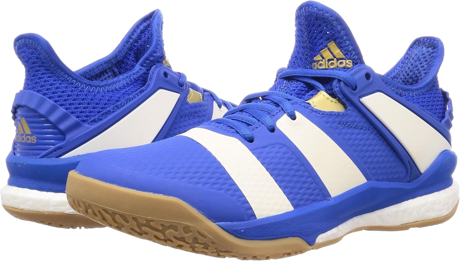 バレーボールシューズ　27cm アディダス　stabil x Amazon.com | adidas Men's Stabil X Shoe, Grey Six/Signal Coral