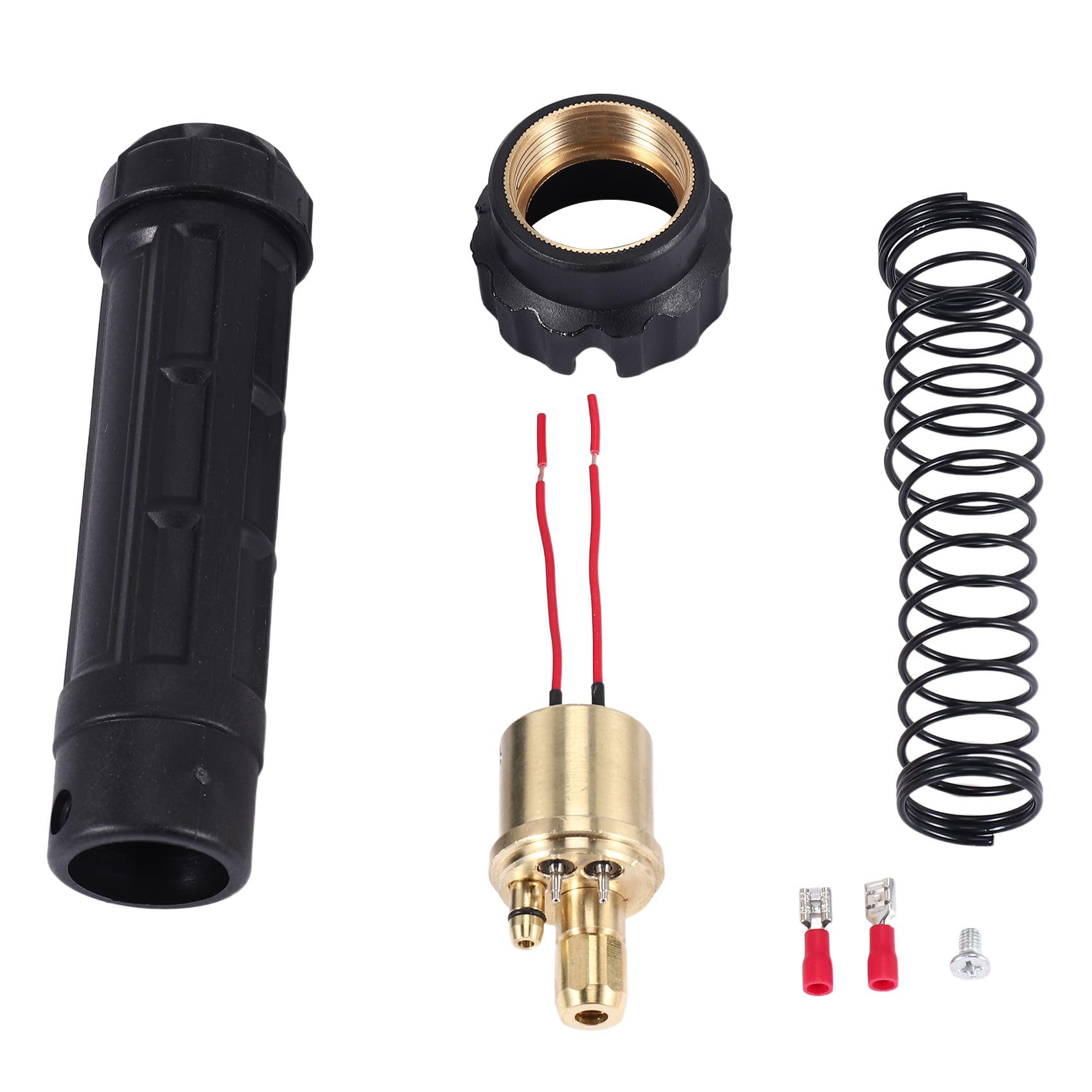 Littimoon Euro Fitting Connector Brass Mig Welding Torch Adaptor for CO2 Mig Welding Torch