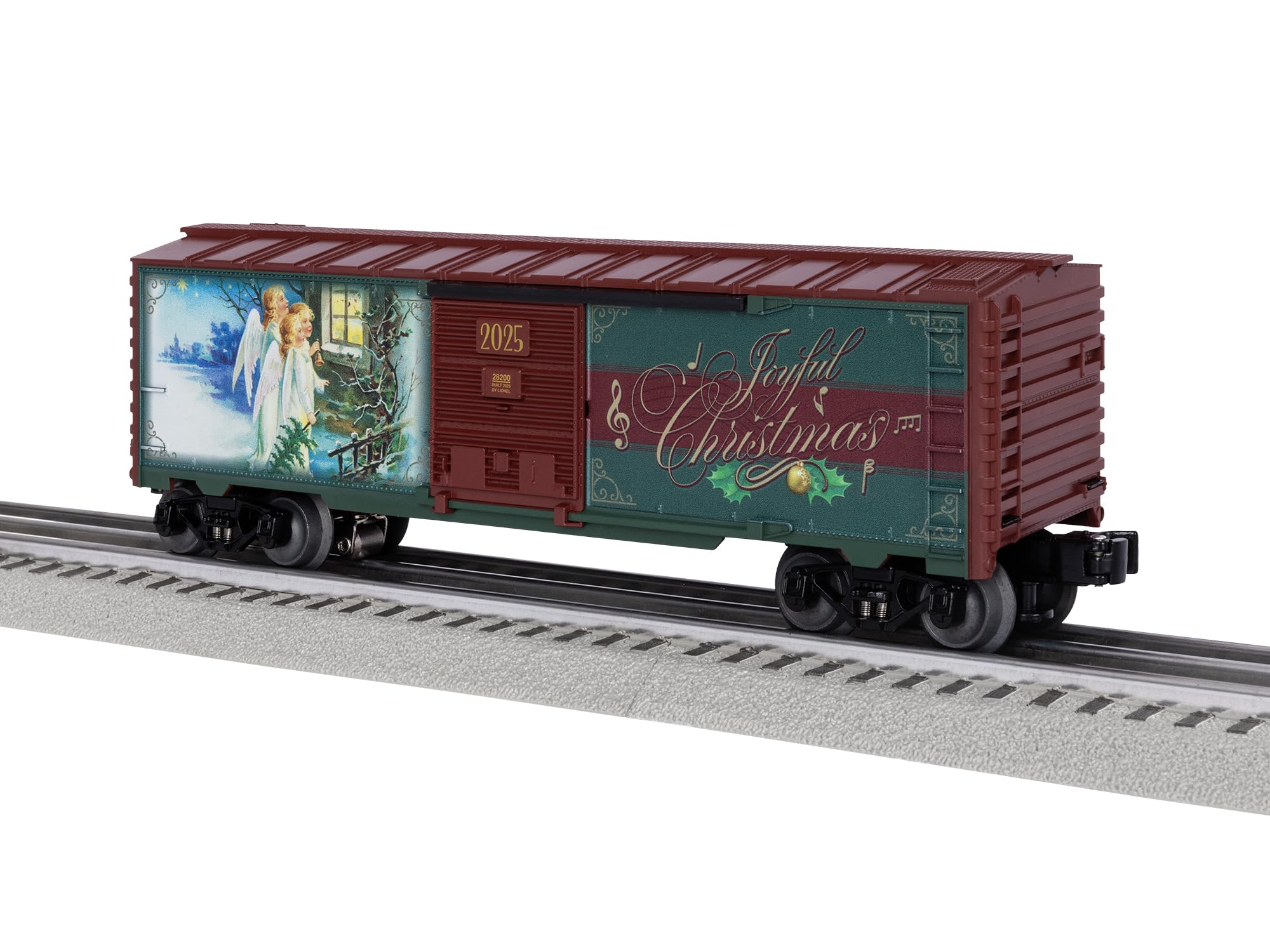 Amazon.com: Lionel 2025 Christmas Music O Gauge Model Train Boxcar