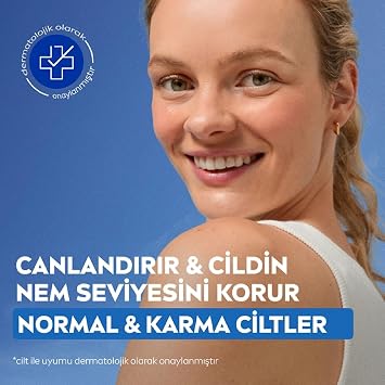 NIVEA Canlandırıcı Yüz Temizleme Köpüğü 150ml, Derinlemesine Temizleme,Karma Normal Cilt, Aloe Vera, Hyaluronik Asit, Ferahlatıcı