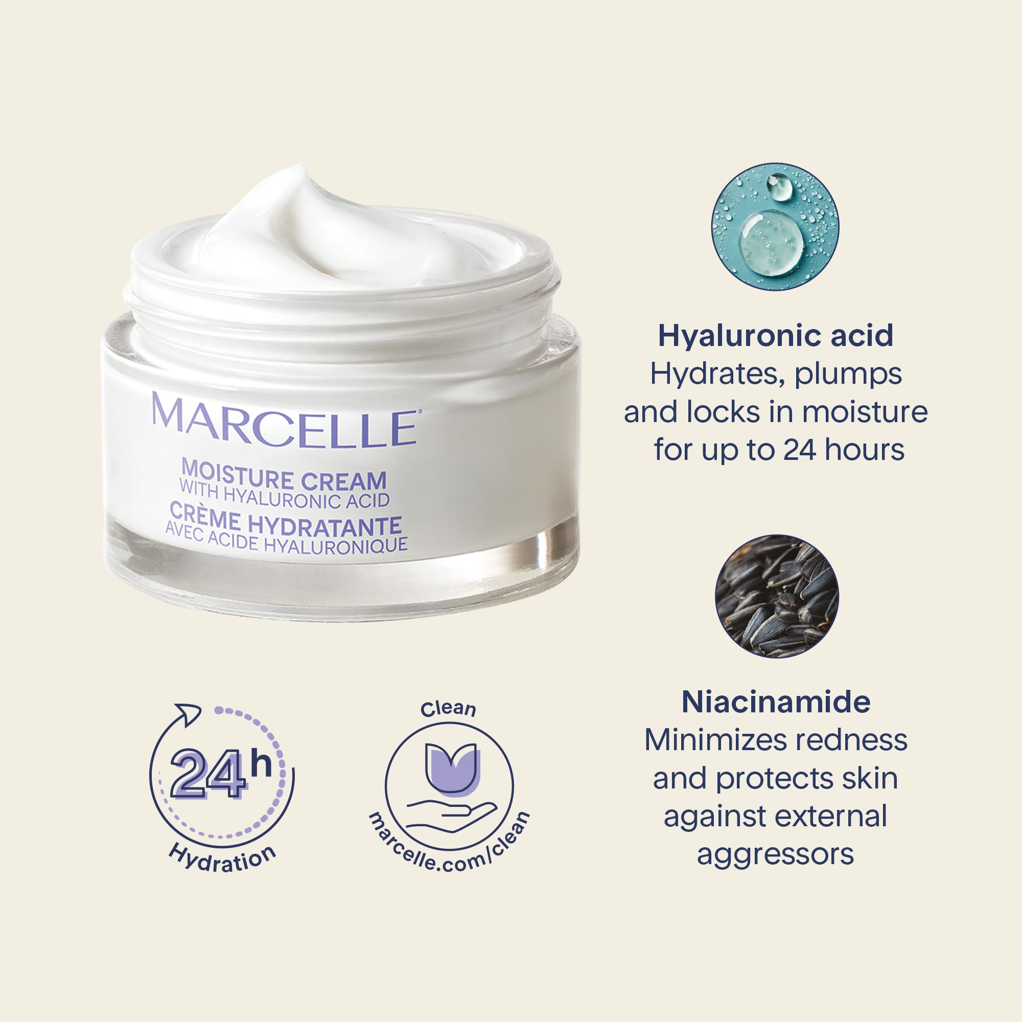 Marcelle Moisture Essentials Set, Holiday Gift Set, Cleansing