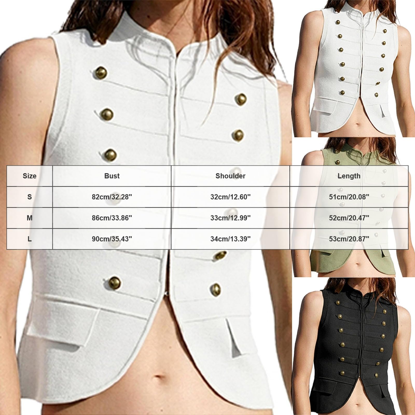 Camiseta Tirante Ancho Mujer Sleeveless Knitted Tank Button Crop Tops Trendy Cardigan Camiseta Holgada