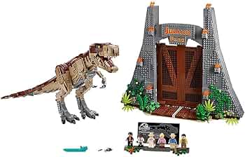 Amazon.com: LEGO Jurassic World Jurassic Park: T. rex Rampage