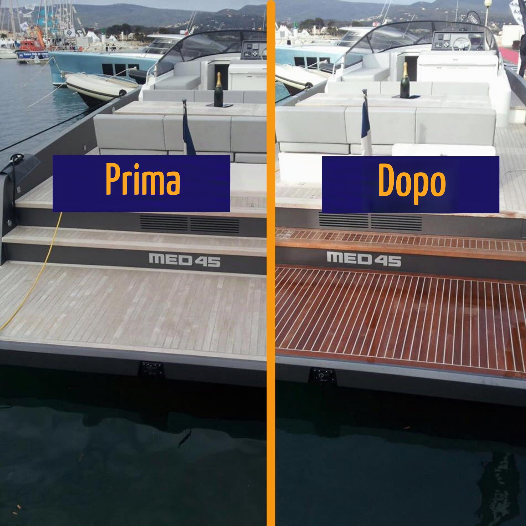 multiuso concentrato Boat Cleaner, sgrassatore smacchiatore/98% biodegradabile, ecologico. Perfetto per la pulizia dello scafo e ponte, teak, cuscino, tappezzeria, in acciaio INOX.