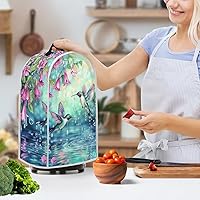 Vista 165 de doginthehole Hummingbird Blender Covers for Kitchen, Washable Appliance Covers Anti Fingerprint Stain Resistant Polyester Blender Dust Cover