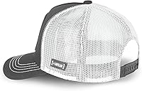 Vista 4 de Snoopy The Peanuts - Gorra de camionero azul y gris