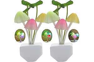 Color Changing Sensor Mushroom Night Light