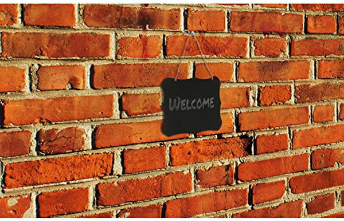 Inch Black Vintage Style Wooden Hanging Mini Chalkboards