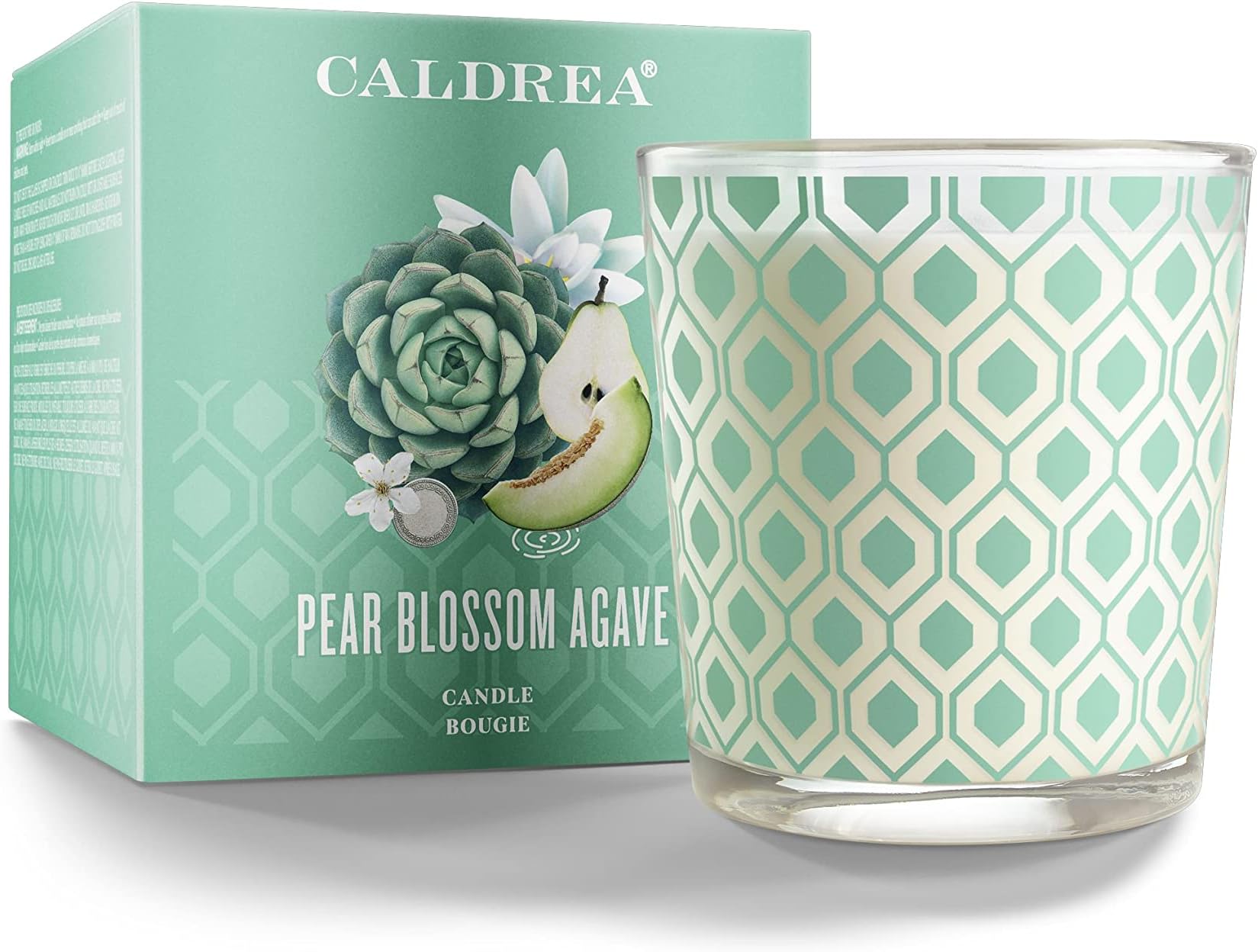 Caldrea Candle, 8.1 oz., Pear Blossom Agave