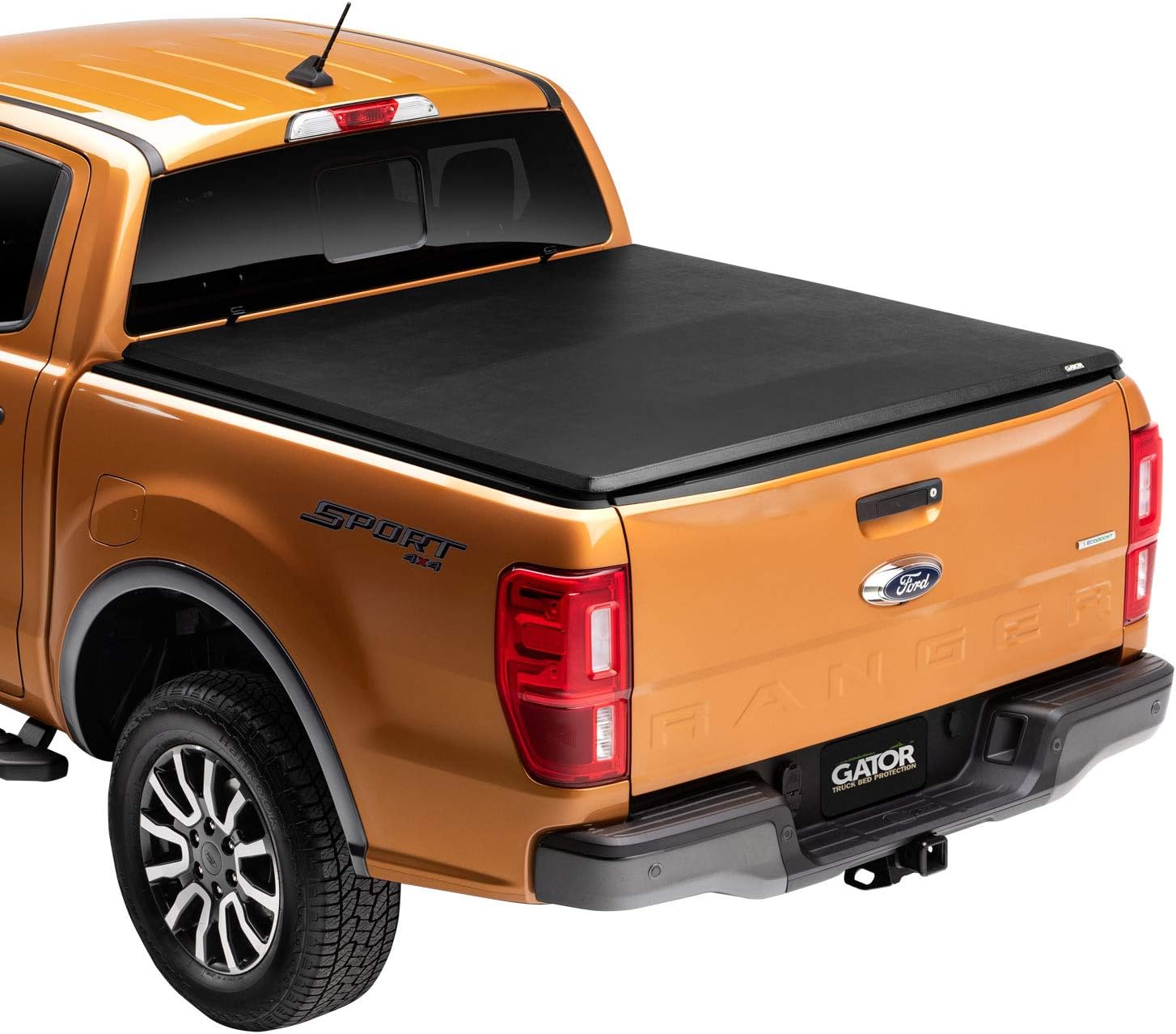 Amazon Com Gator Etx Soft Tri Fold Truck Bed Tonneau Cover 59318 2019 Ford Ranger 6 Bed Made In The Usa Automotive