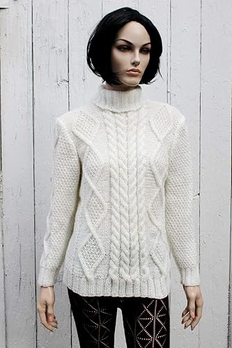 White chunky jumper Clearance