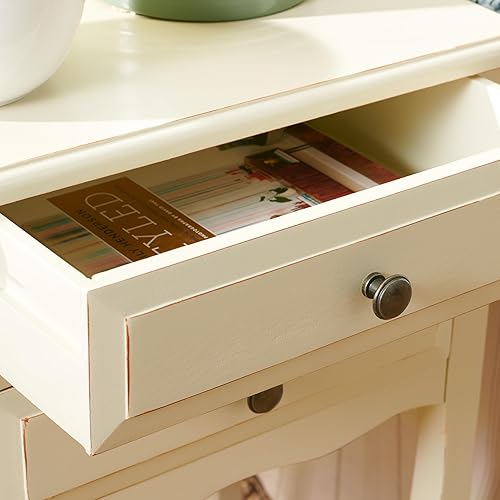 Miniatura 4 de Safavieh Home Collection Lori Barley - Mesa auxiliar con 2 cajones