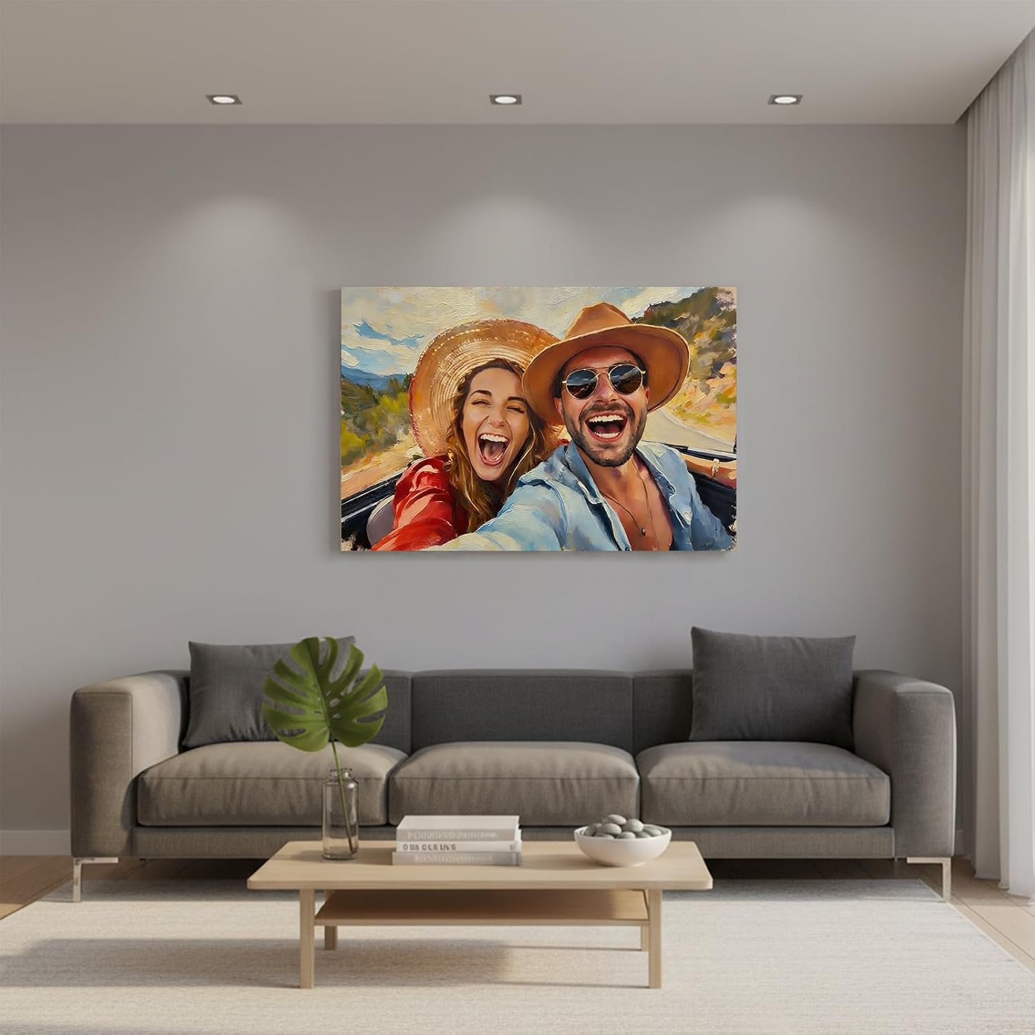 Shamankadi Custom Paint by Numbers Kit for Adults – Personalized Photo to Canvas Oil Painting, DIY Acrylic Paint by Number Kit, Gift for Couples, Pets, Mother’s Day, Christmas, Birthday(24" x 32")