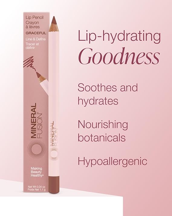 Mineral Fusion, Lip Pencil Graceful, 0.04 Ounce
