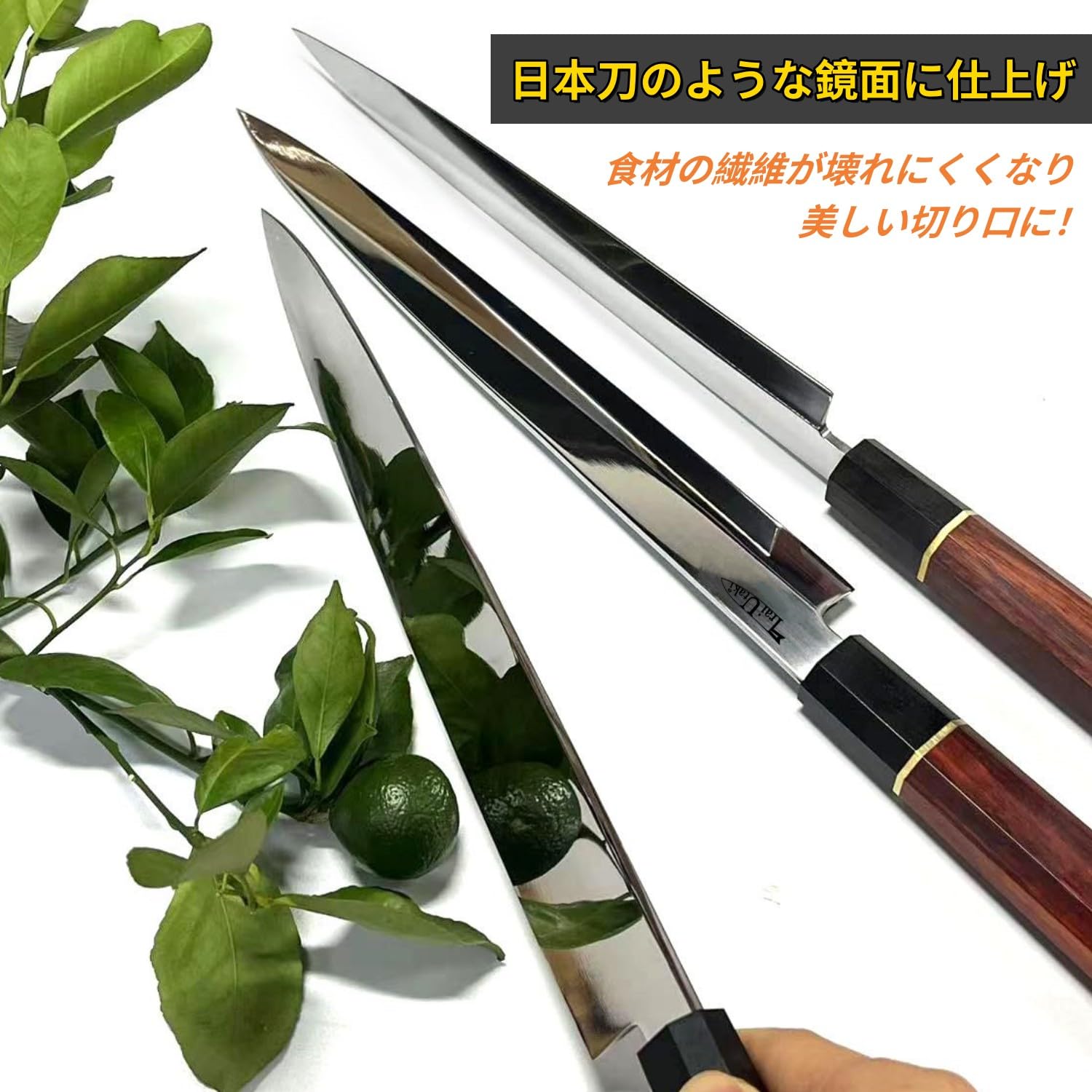 Amazon | Irai Utaki 刺し身包丁 柳刃包丁 刃渡り230mm 片刃 右利き