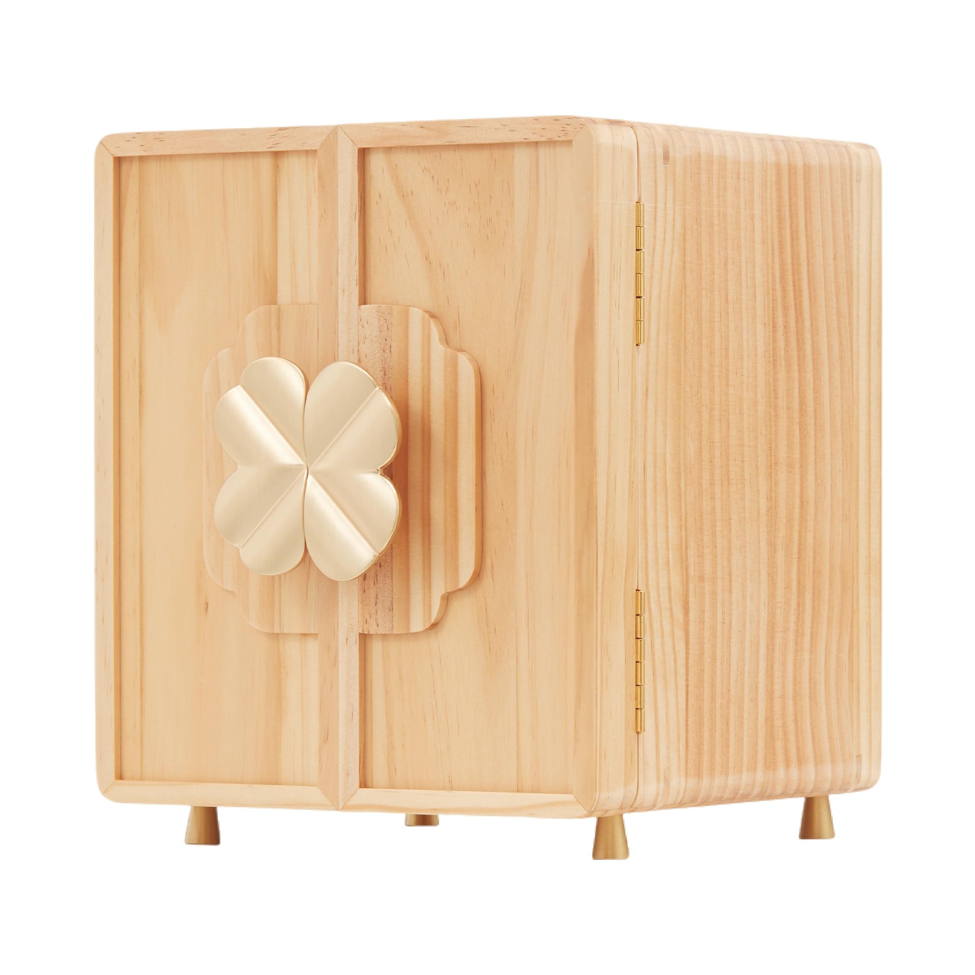 Jewelry Box for Women Girls Wooden Jewelry Box Organizer Functional With Drawers 5 Layers Jewelry Organizer for Earring