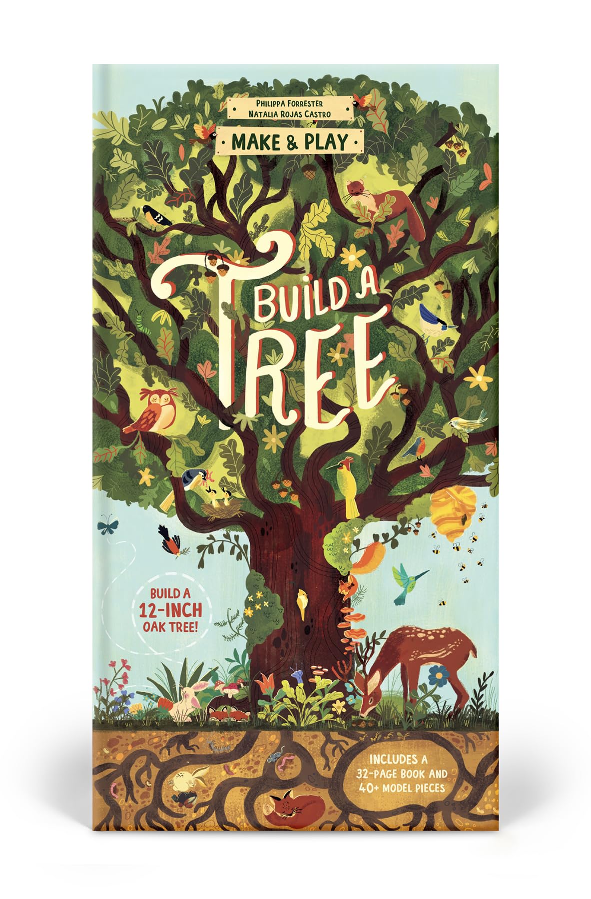 Make and Play: Build A Tree: Build a 30cm Oak Tree! Includes a 32-page Book and 40+ Model Pieces